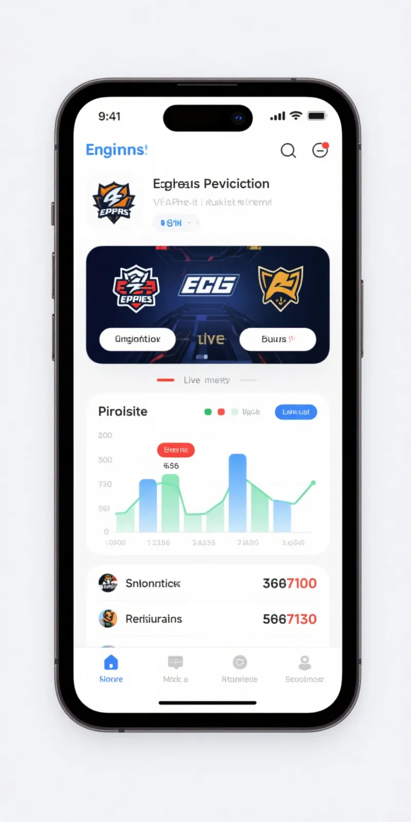 LPL新赛季 App 界面展示